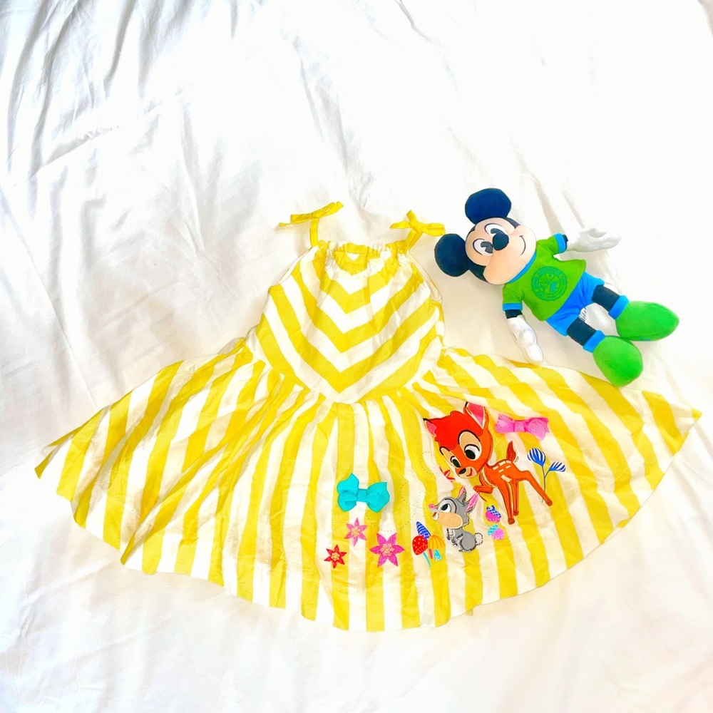 Disney Embroidered Bambi Dress 2T